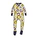 Burt's Bees Baby Baby Organic Zip Front Sleeper, Splatter Floral, 0-3 Months