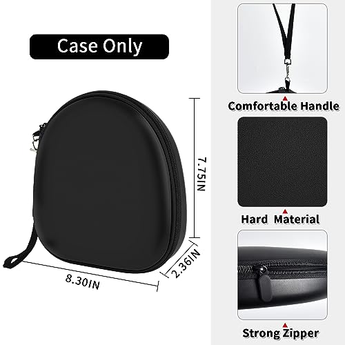 Paiyule Case Compatible With Sony Wh-Ch720N Noise Canceling Wireless Headphones Bluetooth Over The Ear Headset, Carrying Storage Organizer Travel Bag Pouch For Usb Cable (Box Only) #TOP3