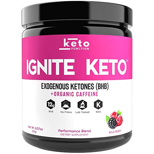Ignite Keto Drink Instant Exogenous Ketones Supplement 12g Pure BHB