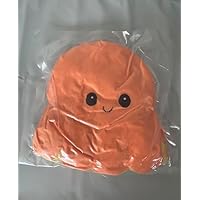MettaWorld Reversible Octopus Plush Toy – Flippy Mood Octopus Stuffed Animal – Happy Sad Emotional Plushie – Double-Sided Cute Soft Toy for Kids & Adults – Gift for Boys & Girls