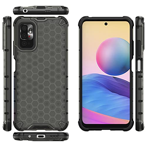 Image of Glasgow Back Case Cover Designed for Poco M3 Pro 5G - Black