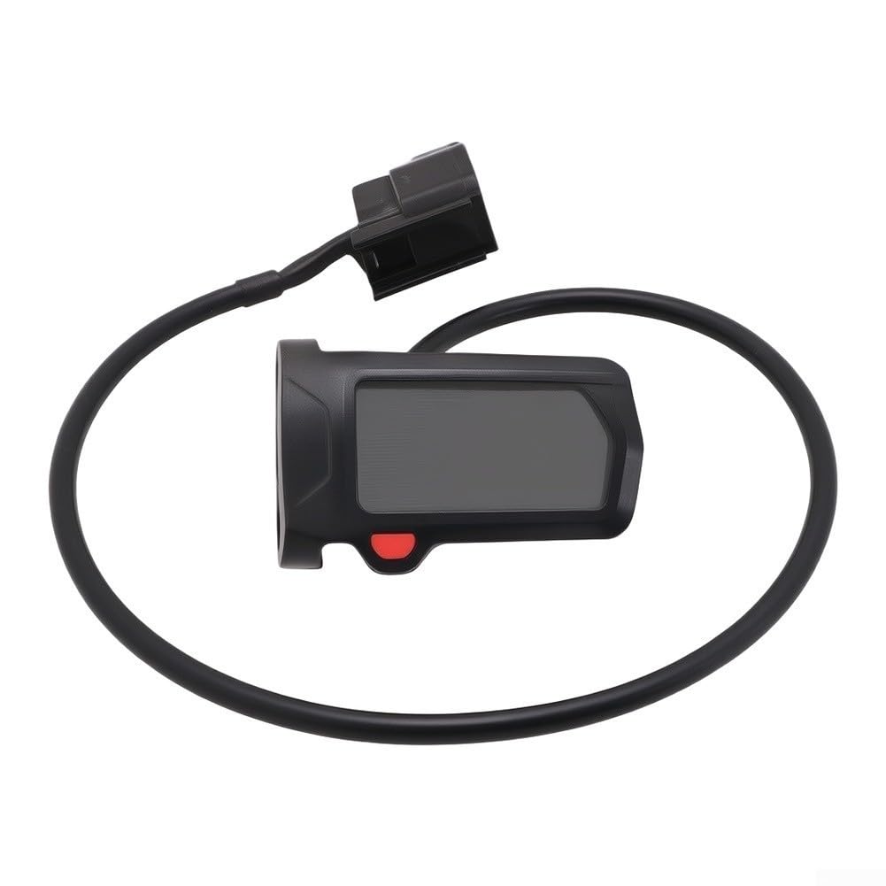 Asamblea de velocímetro de plástico ABS 8cm diseño negro