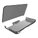 Cover Case for New Nintendo 2DS XL,Crystal Clear Case for New Nintendo 2DS XL - Gray