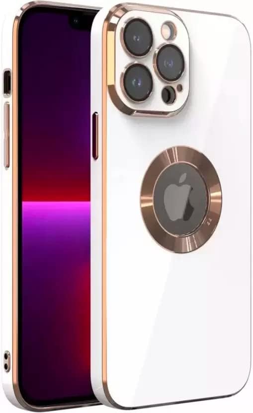 A3sprime Back Cover for iPhone 12 Pro Max, |Soft TPU Golden Side Colored with Drop Protective Camera Lens Protector Case| - Pack of 1 (White) (B0CQZ14394) Amazon Price History, Amazon Price Tracker