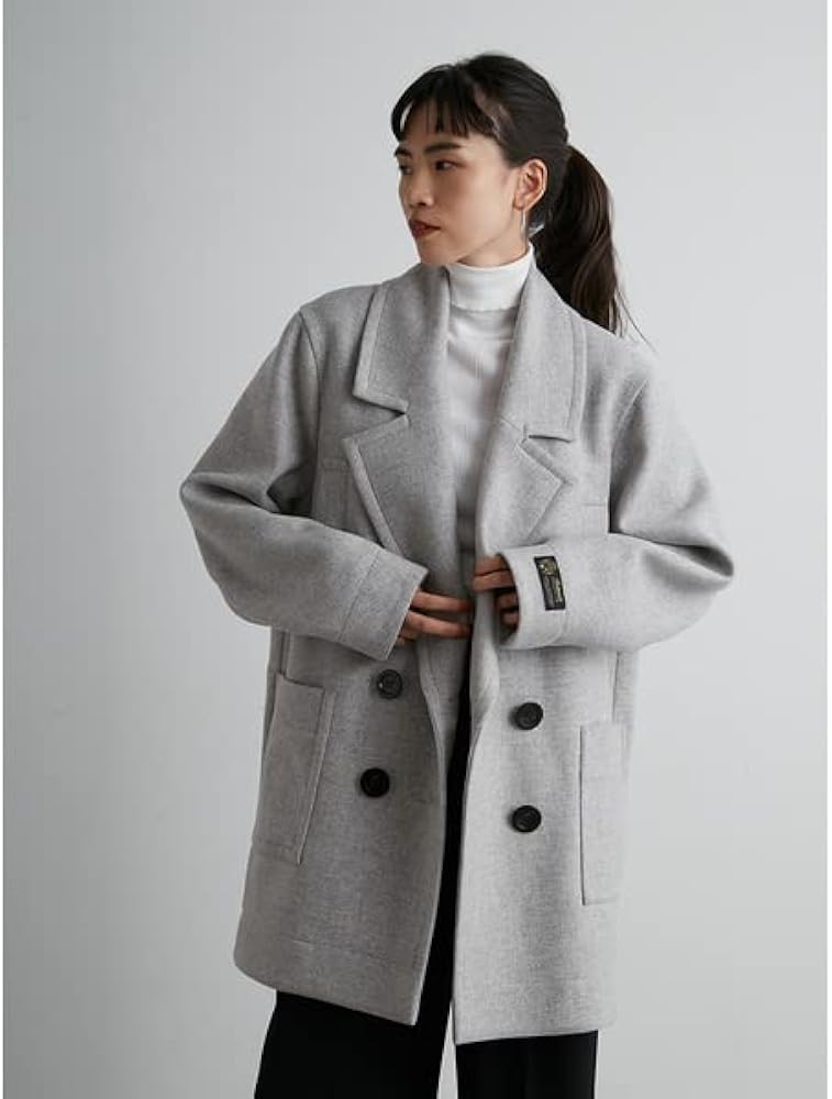 Amazon | [スタイリング/] コクーンピーコート 16WFC225039 レディース