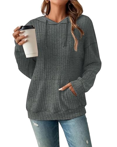 Tanmolo Damen Hoodie Pullover Langarm Herbst Winter Casual Loose...