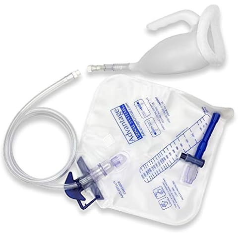 Reusable Portable Female Comfort Fit Advantage Urinal System with Spill Proof Collection Bag Cover
