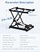 DIHOOL Electric Scissor Lift Table, 130Lbs Capacity, 3.95