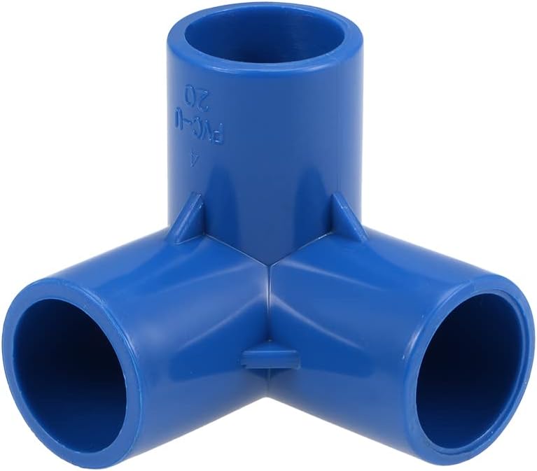 10Pcs Blue 20mm PVC Pipe Fittings 3Way Elbow, Philippines Ubuy