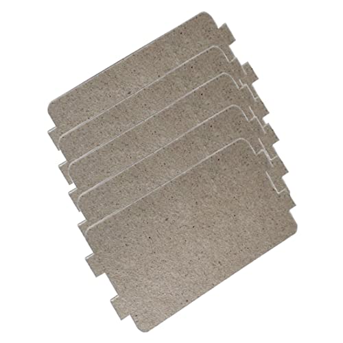 Plaques Mica Micro-ondes EIHI - Lot De 4 Pour Réparation - 118x99mm - Isolant Thermique Réutilisable