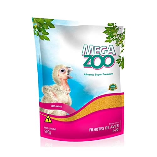 Papa para Filhote de Aves Megazoo – 500 g