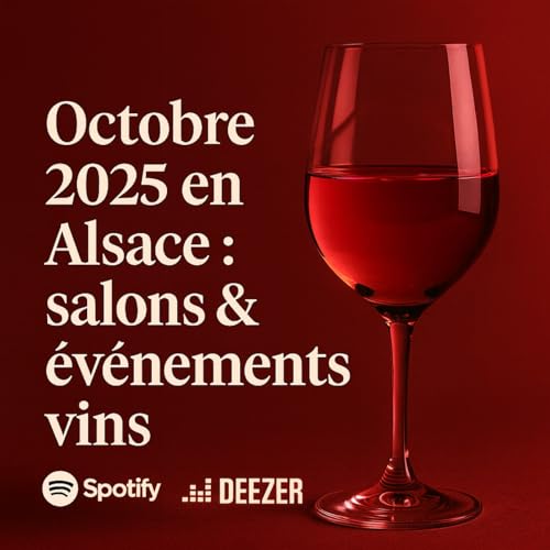 Page de couverture de Octobre 2025 en Alsace : salons & événements vins