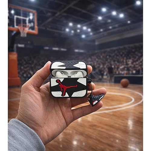 Case Cover for AirPods Pro 2nd Generation with Cleaner Kit,Cute Cartoon Kawaii Funny Protective Shockproof Cover Compatible with AirPods Pro 2 (2022/2019) - Sports by EMOH ROCED - Image 5