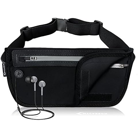 MYCARBON Riñonera Antirrobo RFID Impermeable Cover