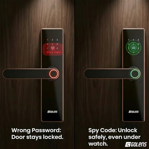 Golens X3N Bronze Smart Door Lock - Image 9 of 10