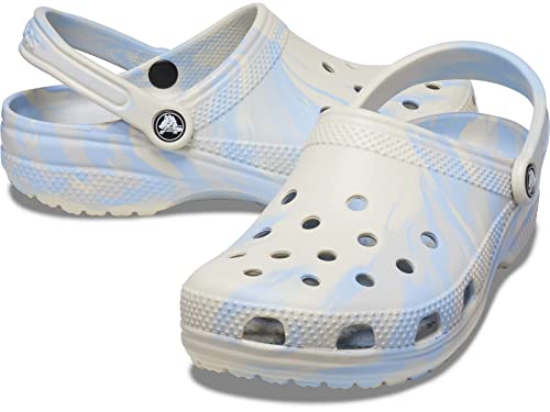 Image of Crocs Unisex Adult Classic Clog 206867-4NT Blue Calcite /Multi M10W12