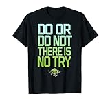 Star Wars Do Or Do Not There Is No Try Yoda Stamp T-Shirt