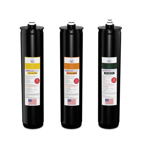 American Filter CompanyBrand Model # AFC-KN-YOG Water Filters Compatible with Kinetico K5 systems Cartridge set (Part # 9309A 9306B & 12752A) Yellow/Orange/Green - 6 Month Pack