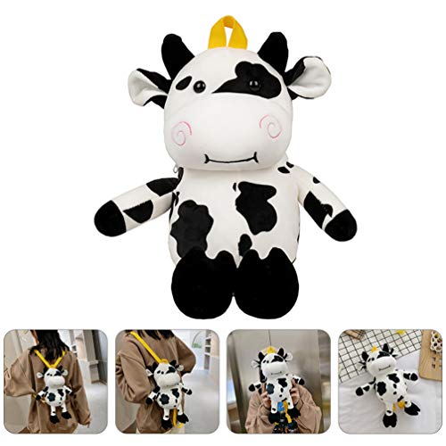 KESYOO Mochila de Vaca de Pelúcia Boneca de Vaca de Pelúcia Pingente de Lembrança de Boi Do Zodíaco