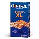 Control Finissimo XL Preservativos - Pack de 12 preservativos