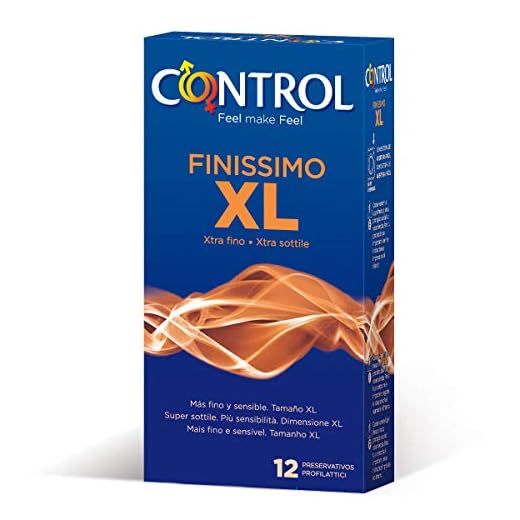 Control Finissimo XL Preservativos - Pack de 12 preservativos