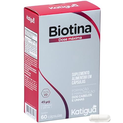 KATIGUÁ Biotina Dose Máxima Formação E Manutenção De Cabelos E Pe...