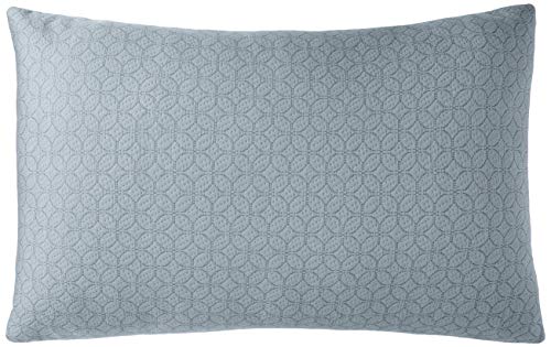 Image of Amazon Brand - Solimo Microfibre Reversible Comforter, Single (Stone Blue & Silver Grey, 200GSM) Microfiber Bed Pillow Set (Grey, 43 x 69 cm) 2-Piece