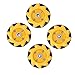 Omni Directional Mecanum Wheels 48mm Two Pairs Set for Industrial Robots DIY Smart Car Chassis Automation and Robotics Projects