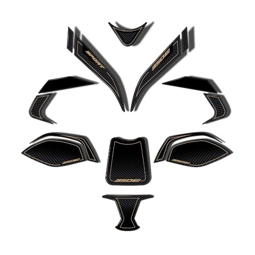 Accessoires décoratifs moto 350E protège réservoir 2024 - 7