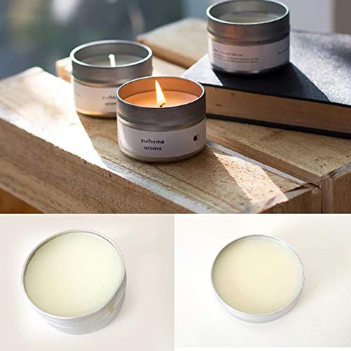 12pcs 4oz/120ml Metal Candle Tins,Aluminum Tin Cans with Screw Lid Containers, Aluminum Screw Top Round Steel Cans for Candle Making,Gift Boxes Spice Storage and DIY Crafts - Thumbnail 6