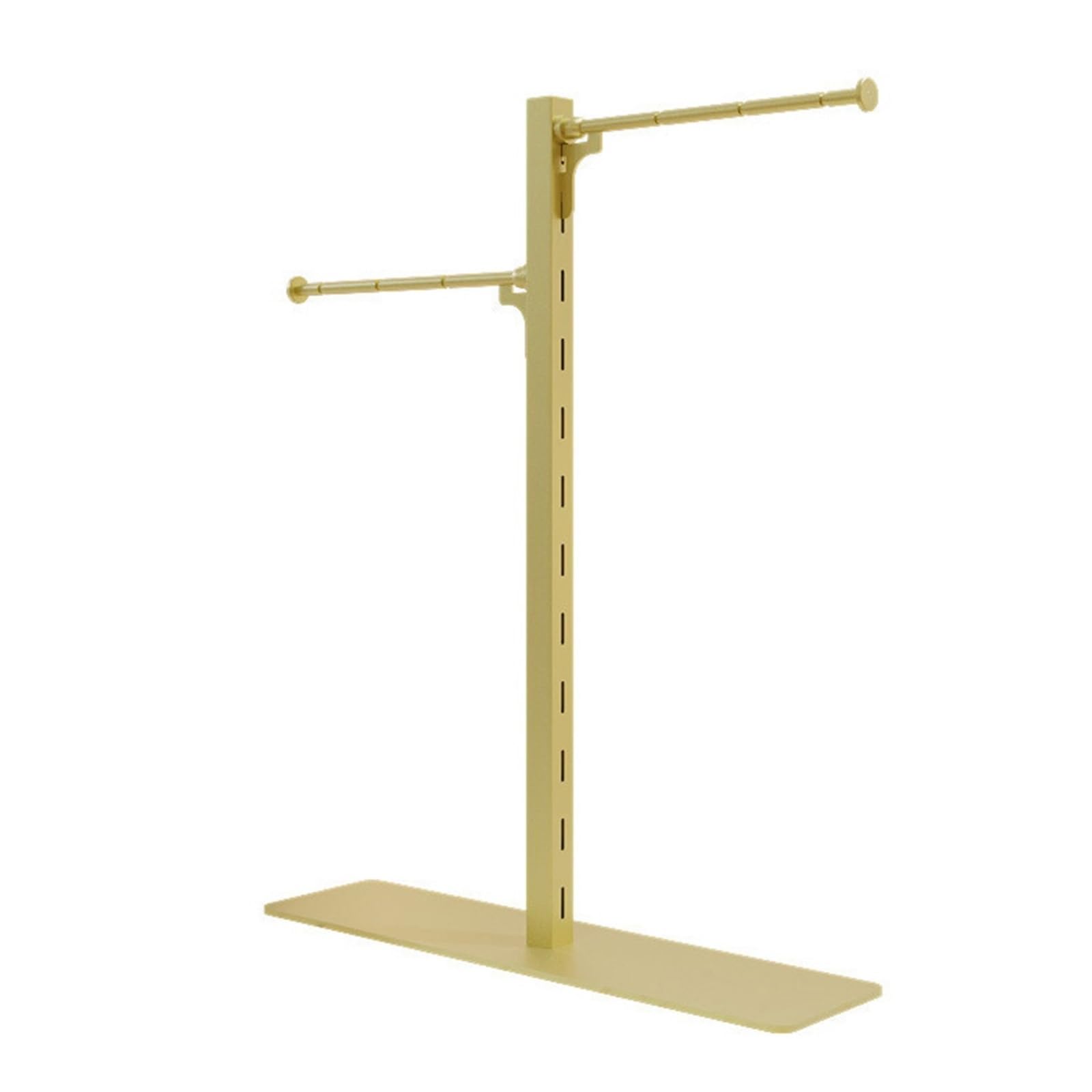 LJHFG63KUYT Clothes Rack Adjustable Shelf Underwear Store Floor Hanger Desktop Display Display Stand(White)