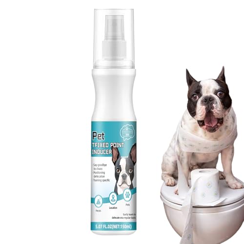 Duqulle Stubenrein Spray Für Hunde | Kot Auslöser Für Welpen - 150 ml Hundetoilettentrainingsspray für Teppich Möbel Innenbereich Garten Couch Außenbereich Haushalte Mit Mehreren Haustieren