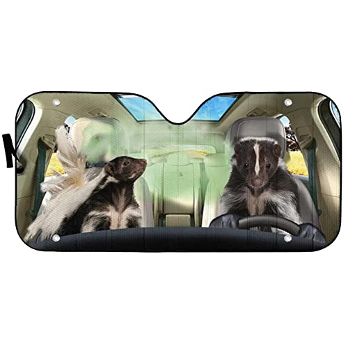 Parasol de coche con protección rayos UV para el parabrisas delantero de furgonetas portatil