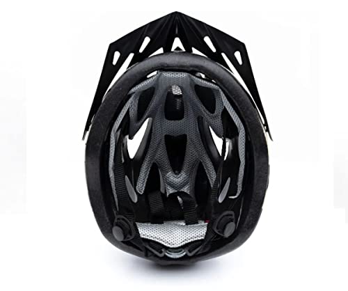 Capacete Ciclismo Mtb Speed Gravel Unissex Raptor 2 Tamanho Grande 57/61cm Led Traseiro e Viseira Ts