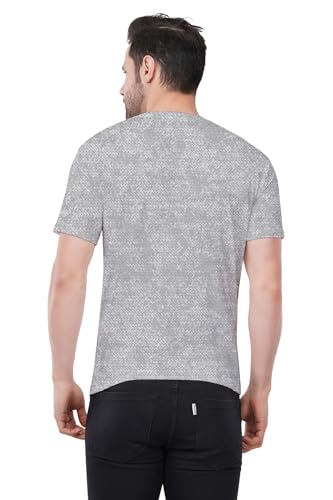 Image of Caseria Men's Cotton Printed T-Shirt -Dreams Keep Sleeping | 100% Cotton | Half Sleeves | Regular Fit | Printed | Round Neck | Graphic T Shirt