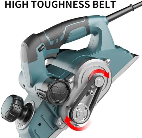 Bild 4 - DNTI 1050w Holzhobel Elektrohobel holz holzhobel elektrisch15000rpm Hobelbreite 82 mm - Spantiefe 4 mm handhobelmaschine hobel elektrisch Power Woodworking Tool elektrischer hobel für holz 58219