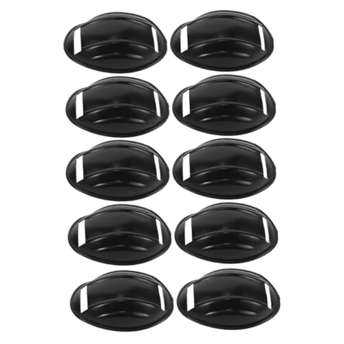 ABOOFAN Comfortable Chin Protector Pads for Helmets 10pcs Plastic Chin Pads for Motorcycle Cycling Ski Helmets