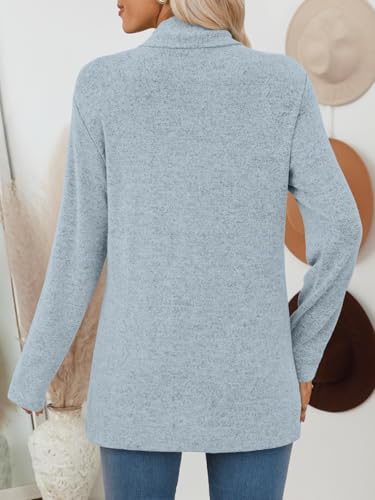 Image of LILLUSORY Cardigan Sweaters for Women Lightweight Cardigans Fall Outfits | Open Front Long Cardigan with Pockets, Business Casual Outfits, Airport Travel Outfits, Teacher Outfits, 2026 Fall Fashion