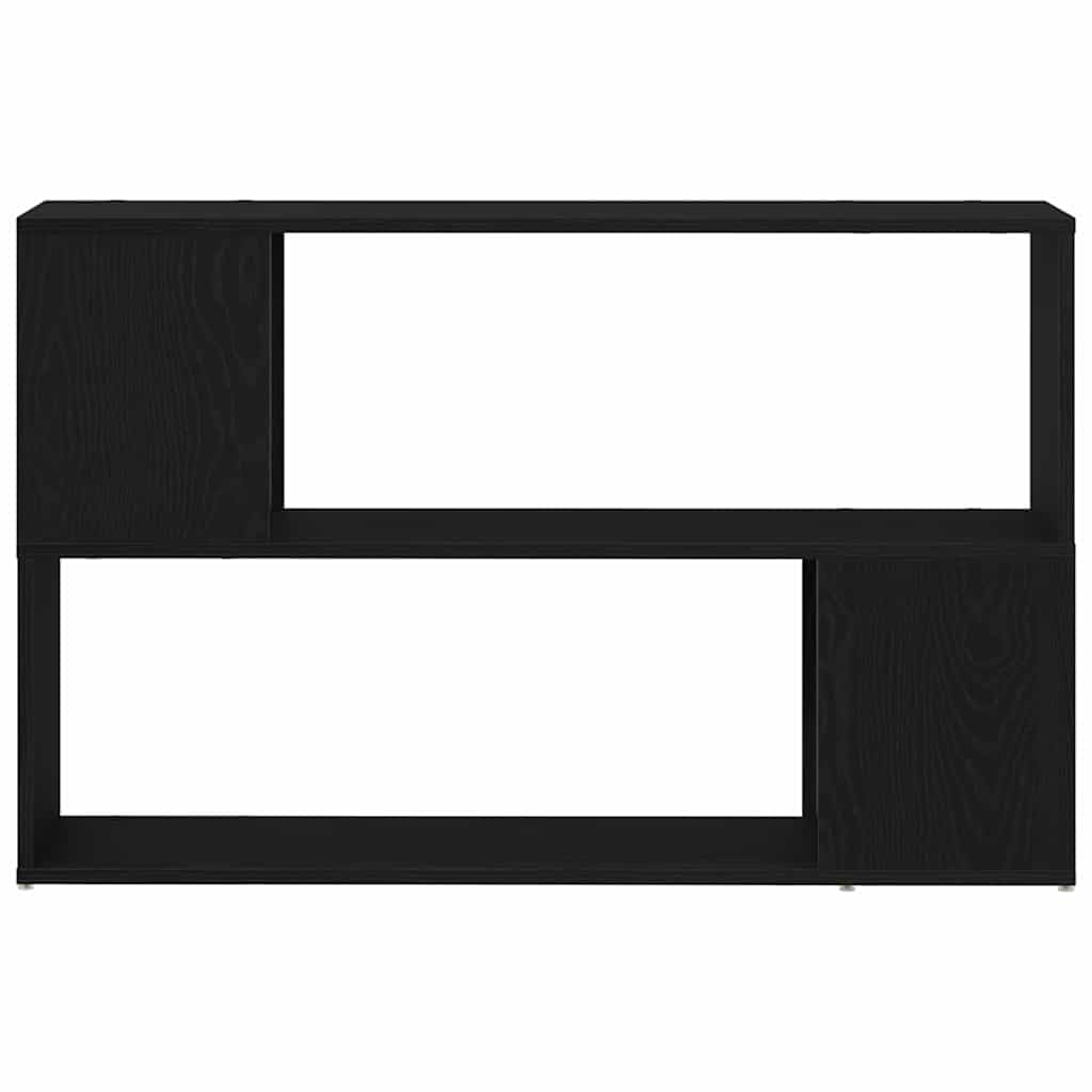 vidaXL Ensemble Meuble TV Noir 100 x 24 x 63 cm Bois d'ingénierie, Rangement pour Salon, Meuble TV rectangulaire, cabane Murale Moderne, unité compacte, mobilier d'intérieur