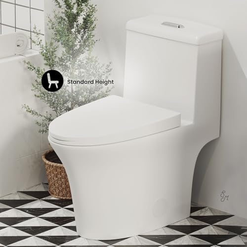 Hugo One Piece Elongated Dual Flush Toilet 1.1/1.6 gpf