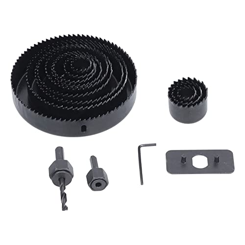Kit de 16 taladros de corona para madera y plástico miniatura 5
