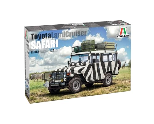 Maquette Toyota Land Cruiser Safari Italeri 3681 projet modélisme pour passionnés