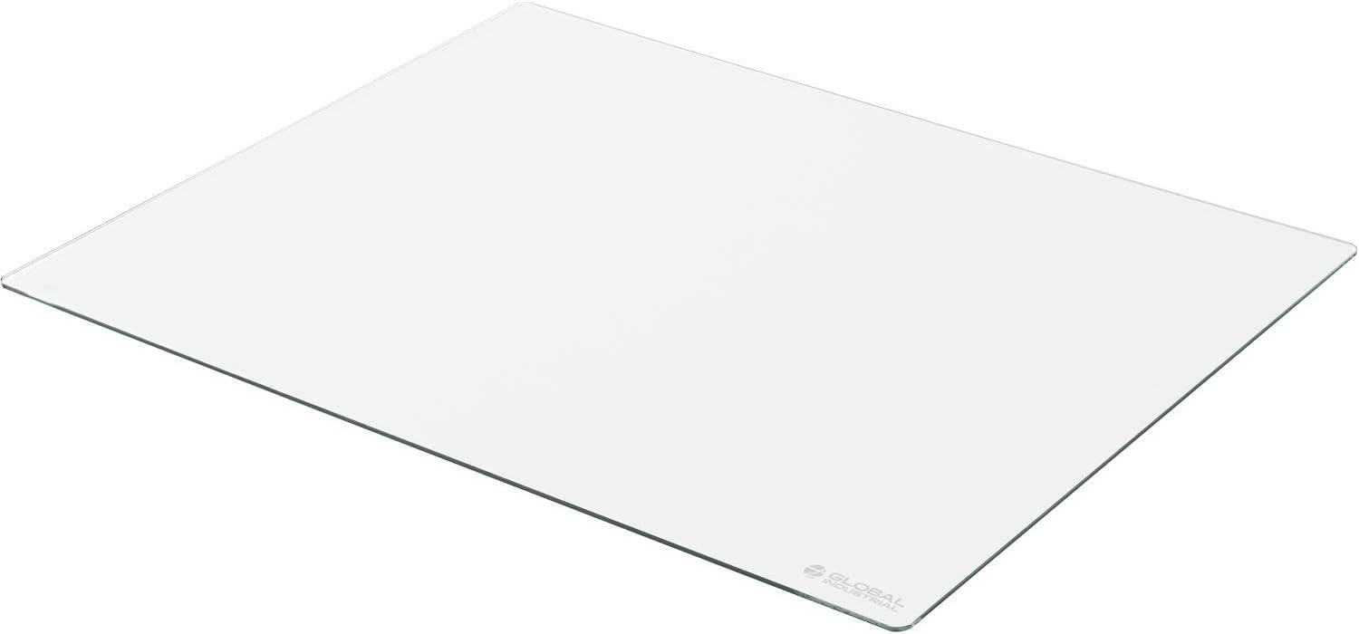 Global Industrial Glass Chair Mat, 46 L x 36 W
