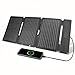 REACELL 30W Faltbares Solarpanel Ladegerät, IP65 Wasserdicht, USB & Type-C Ports, Tragbar Solar Panel für Outdoor Camping Wohnmobil Handy Powerbank