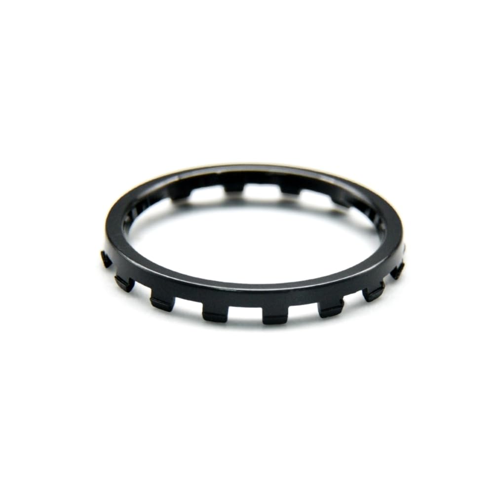 Hzxkqmil Carcasa de Repuesto Cáscara Frontal Cubierta Placa Concha Accesorios para Xbox One Mando Elite Series 2, Anillos de Joystick Incluidos, Negro