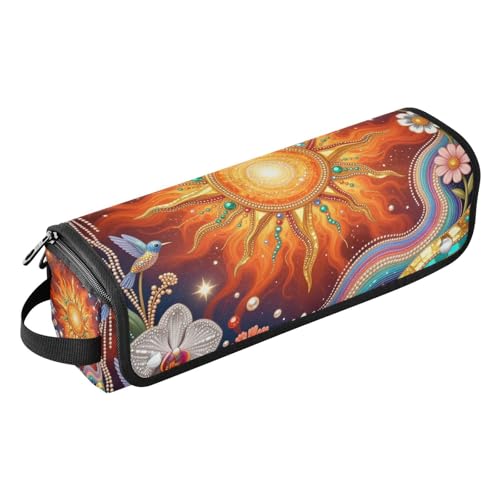 Bolsa organizadora de viaje para herramientas de cabello para mujeres con almohadilla resistente al calor, accesorios removibles para alisadores, rizadores y planchas miniatura 1