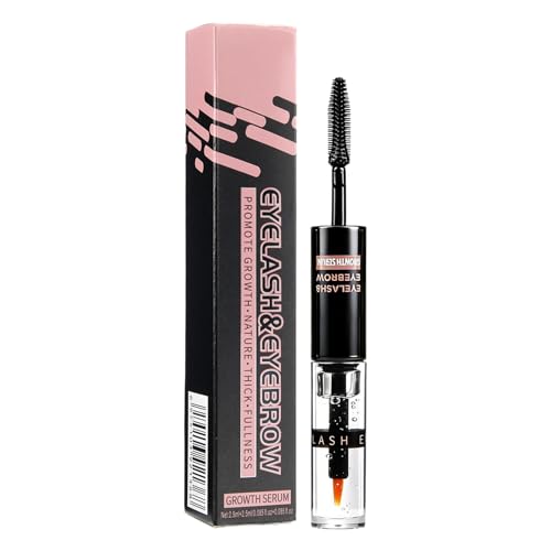 Líquido para Pestañas Más Gruesas - Acondicionamiento de Pestañas con Doble Punta,Líquido Realzador para Cejas,para Ella, Amiga, Novia, Hermana, Hija, Uso en Casa, Exterior, Colegio,