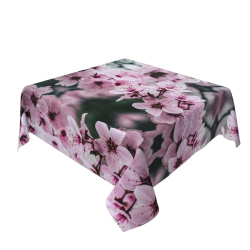 Nappe carrée polyester facile à nettoyer pour table de cuisine 152 cm - 7