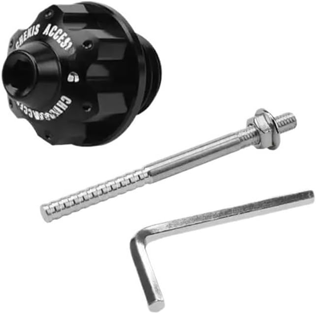 Motorcycle Accessories Engine Oil Dipstick Gauge Oil Level Indicator Oil Level Gauge Dipstick for NMAX 155/125 Oil Level Indicator(Yellow)