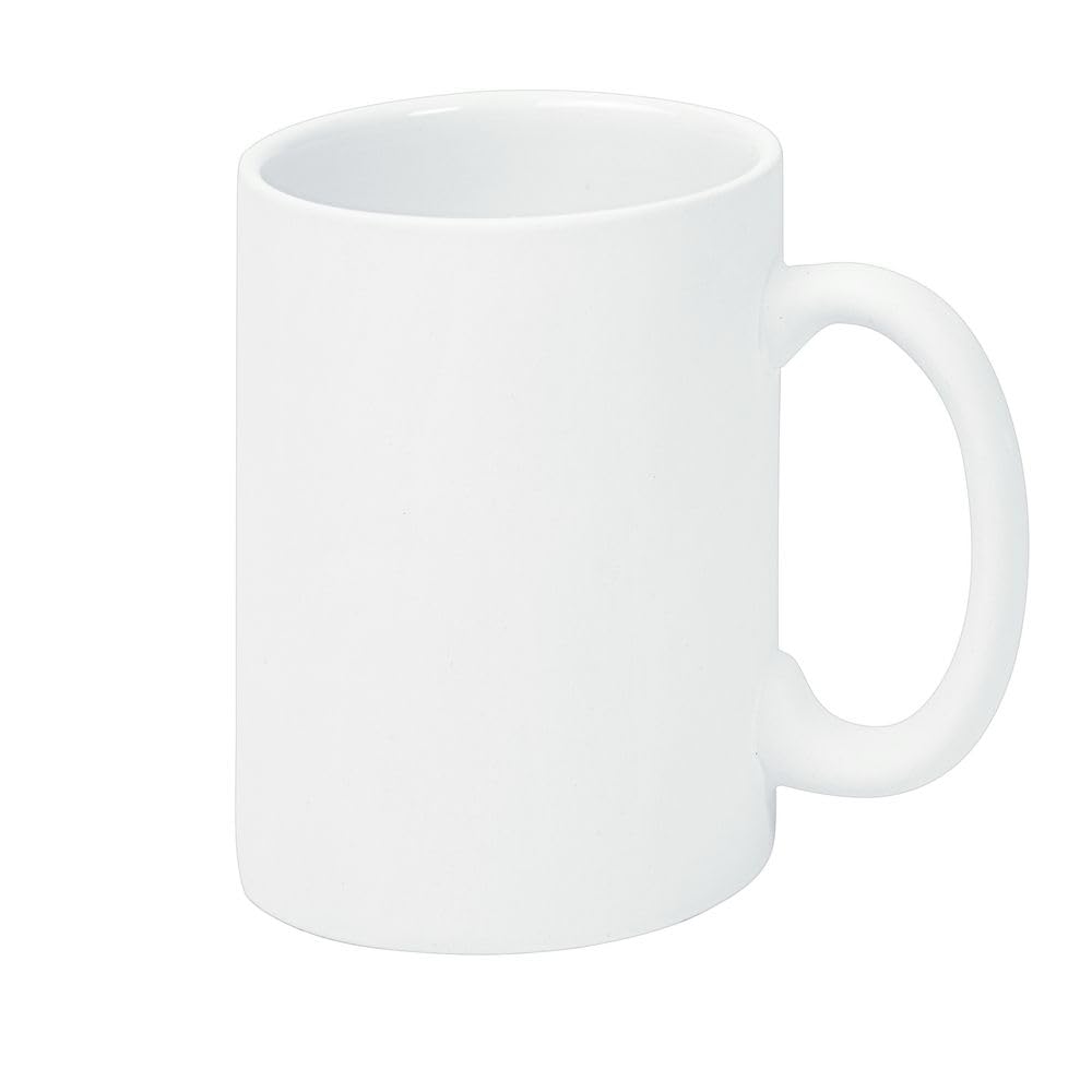 Colorations Decorate Your Own Ceramic Mugs, Unglazed Ready to Craft - Set of 6